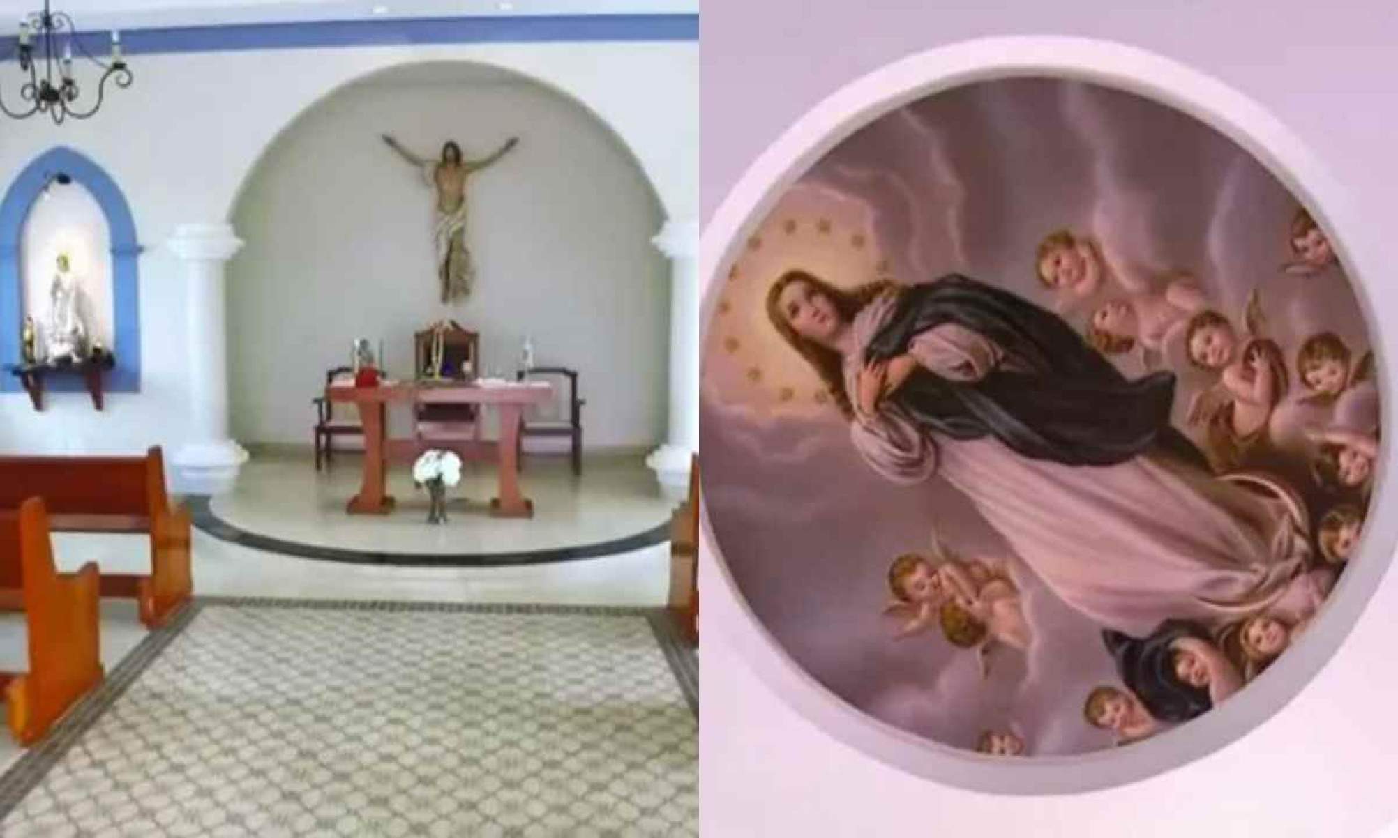 Devoto fervoroso de Nossa Senhora Aparecida, Padroeira do Brasil, Daniel fez questão de construir uma capela particular