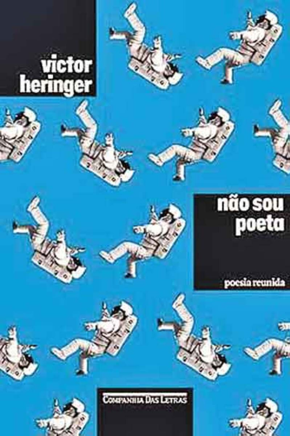 capa do livro "Não sou poeta: poesia reunida"  