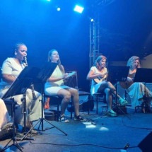 Chorosas homenageia Chiquinha Gonzaga com show inspirador na Praça do Samba - Mariana Peixoto/EM/D.A/Press