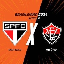 São Paulo encara o Vitória no MorumBis, pelo Brasileiro -  (crédito: Foto: Arte/Jogada10)