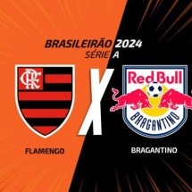 Flamengo x Bragantino -  (crédito: Foto: Arte Jogada10)