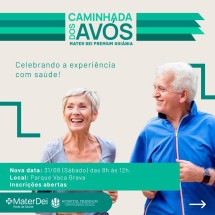 Mater Dei Premium Goiânia promove Caminhada dos Avós no Parque Vaca Brava

 - DINO