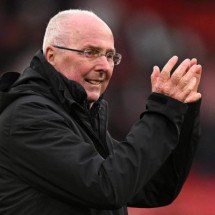 Sven Goran Eriksson durante partida de lendas do Liverpool  -  (crédito: Foto: Oli Scarff/AFP via Getty Images)