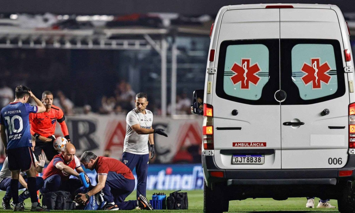 O técnico Tite, do Flamengo, precisou ser internado após passar mal na Bolívia -  (crédito: Reuters)