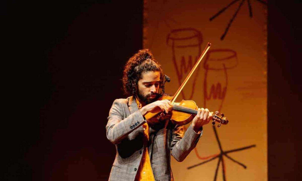 Violinista mineiro Guilherme Pimenta abre os shows e terá como convidado o francês Nicolas Krassik -  (crédito: Amanda Canhestro/divulgação)