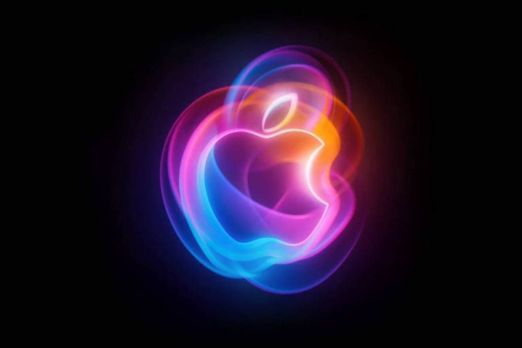 Logo da Apple no convite do evento Glowtime, durante o qual empresa deve anunciar novos iPhones -  (crédito: Reprodução/Apple)