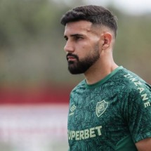 Ignácio em treino do Fluminense  -  (crédito: Foto: Lucas Merçon/Fluminense )