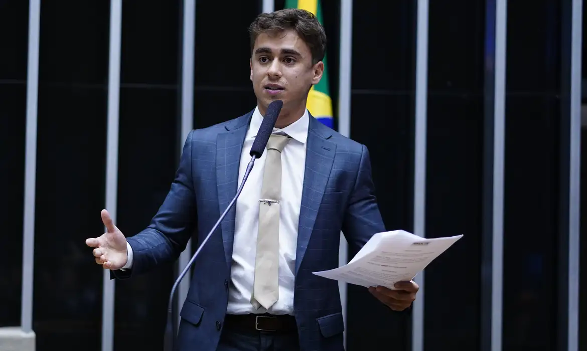 Deputado Nikolas recusa acordo para encerrar processo no Supremo -  (crédito: EBC)