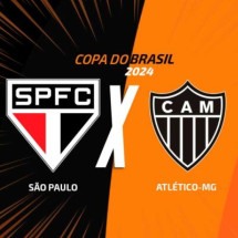 São Paulo e Atlético-MG duelam por uma vaga na semifinal da Copa do Brasil -  (crédito: Foto: Arte/Jogada10)