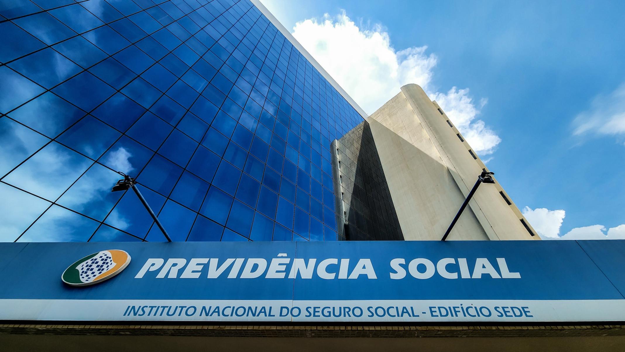  Bras..lia (DF), 03/11/2023, Pr..dio do Instituto Nacional do Seguro Social. Edf..cio sede do INSS. Fachada do INSS. Setor de autarquia sul  Foto: Rafa Neddermeyer/Ag..ncia Brasil
     -  (crédito:  Rafa Neddermeyer/Ag..ncia Brasil)