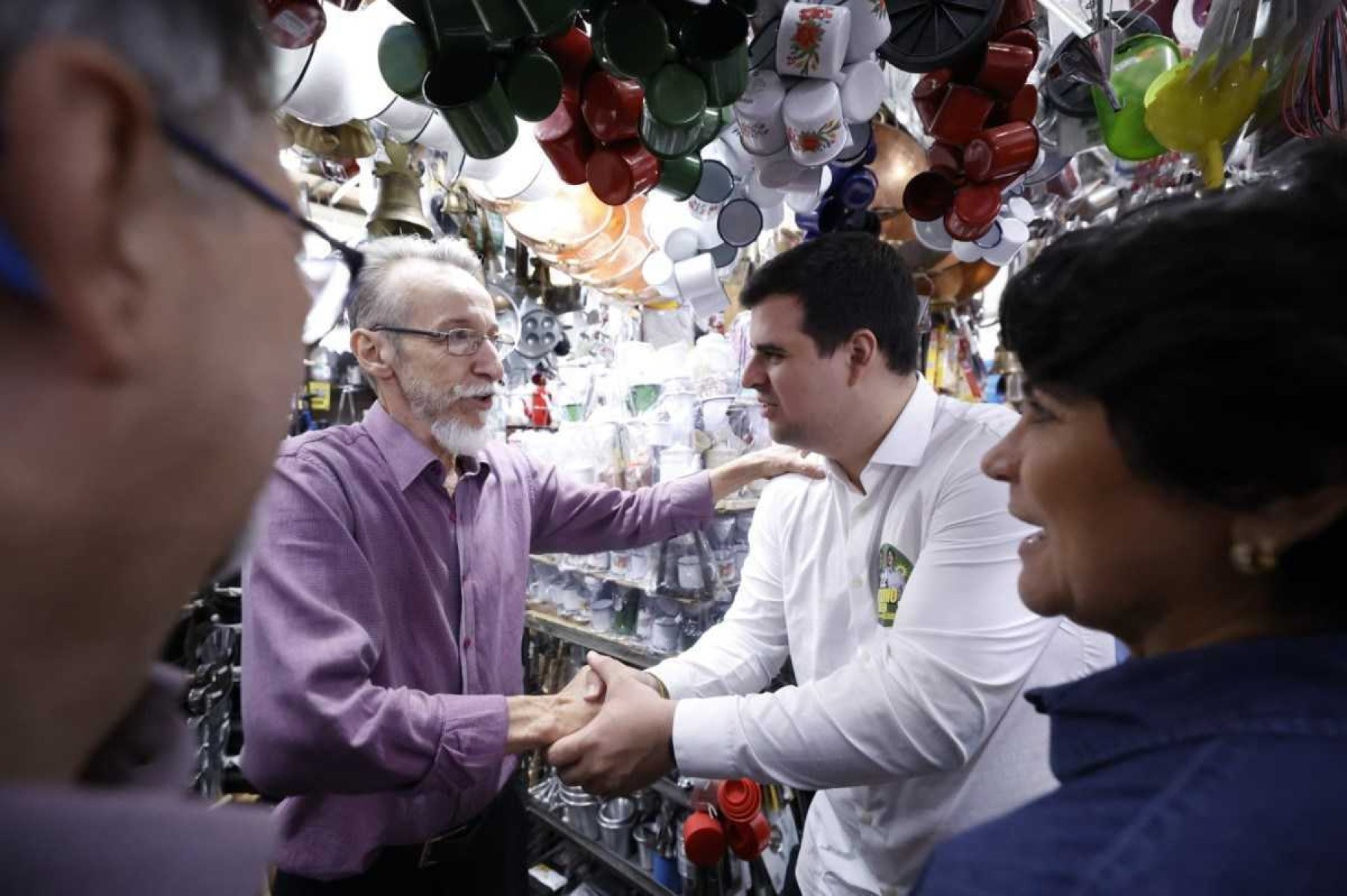 Engler no Mercado Central: ‘Comerciantes precisam de apoio, não restrições’