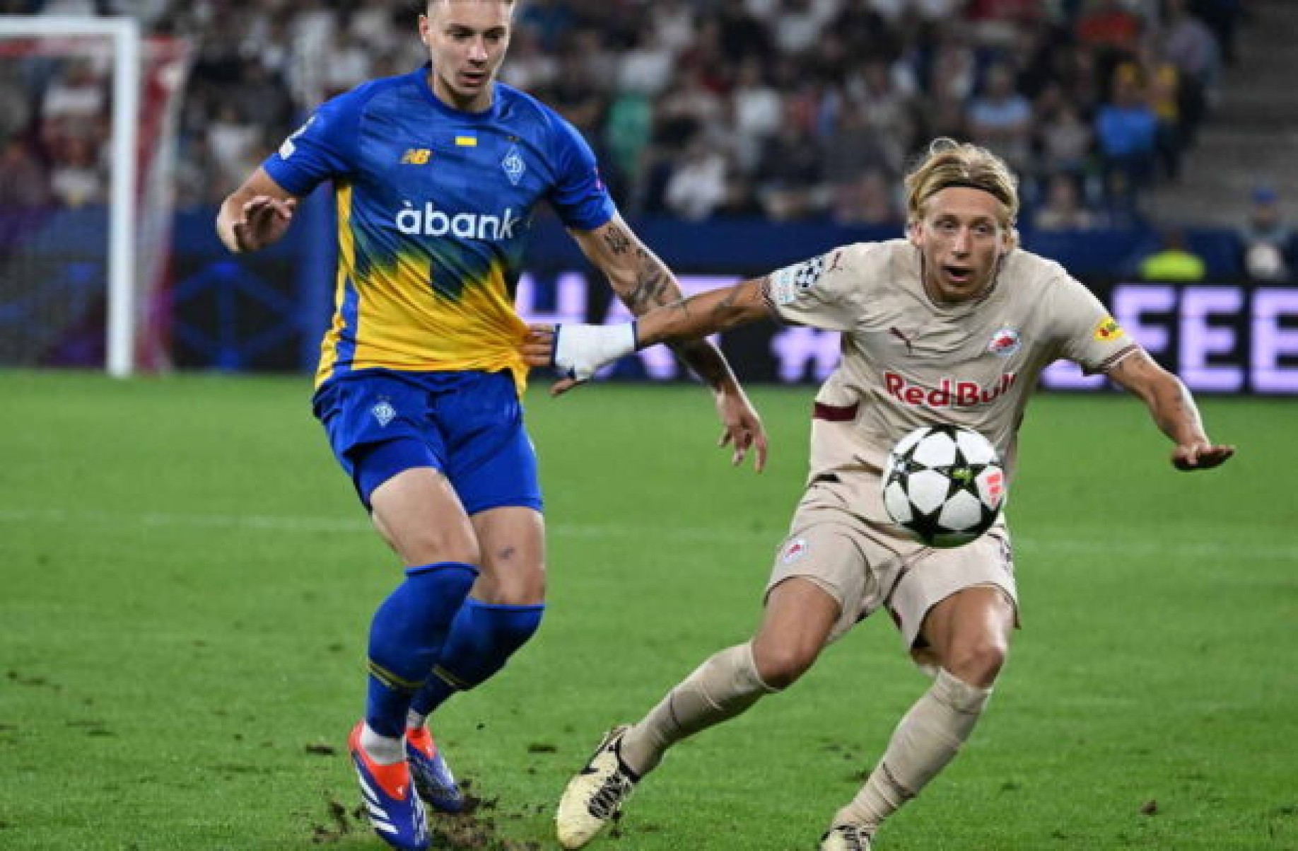 RB Salzburg empata com Dínamo de Kiev e avança na Champions