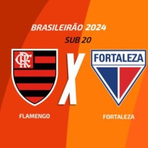 Flamengo e Fortaleza se enfrentam nesta quinta -  (crédito: Foto: Arte/Jogada10)