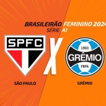 São Paulo e Grêmio duelam por uma vaga na semifinal do Brasileirão Feminino -  (crédito: Foto: Arte/Jogada10)