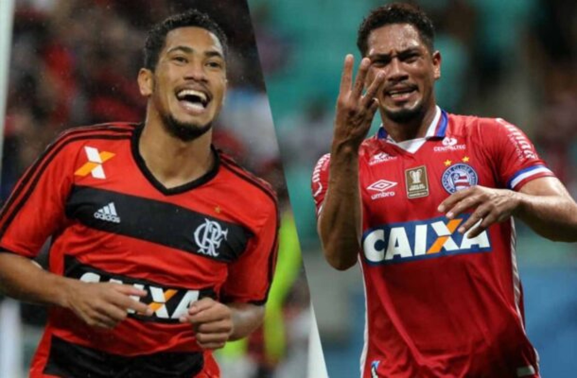 Com passagens por Flamengo e Bahia, Hernane analisa confronto na Copa do Brasil