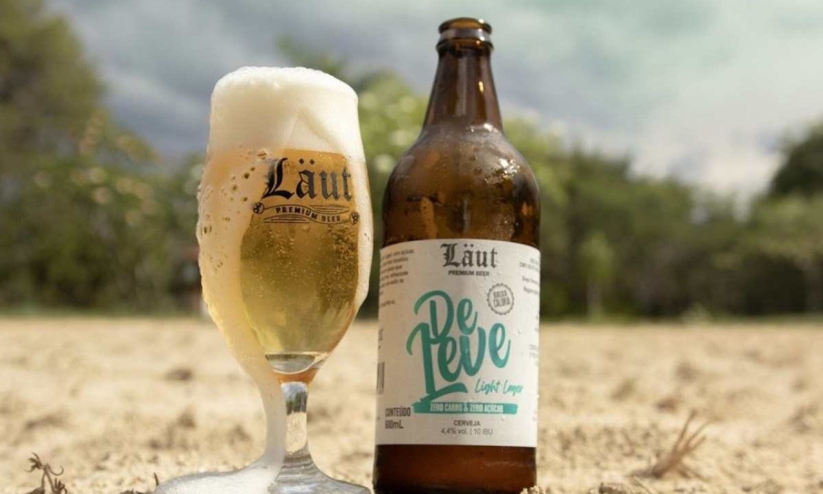 Cerveja 'De Leve' ganha mais uma medalha para a Cervejaria Laüt -  (crédito: Soul Marketing/Divulgação)