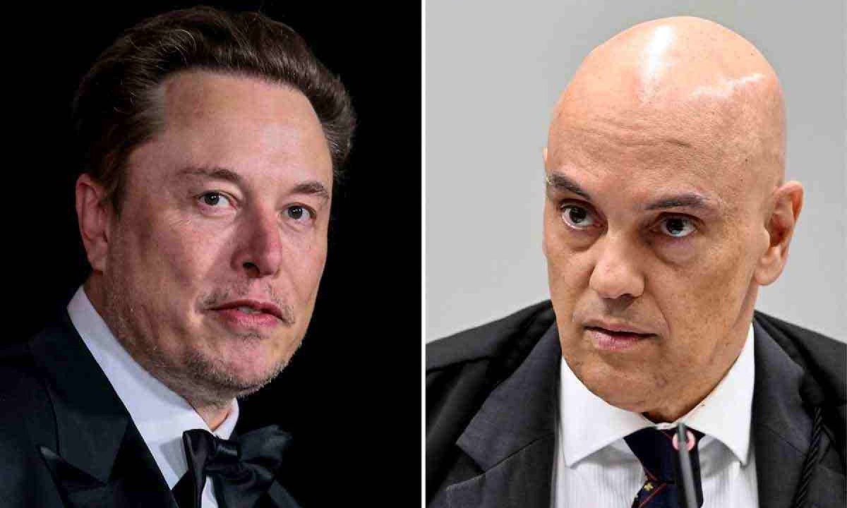 Elon Musk acusa Alexandre de Moraes de tirania -  (crédito: ETIENNE LAURENT-EVARISTO SÁ/AFP)