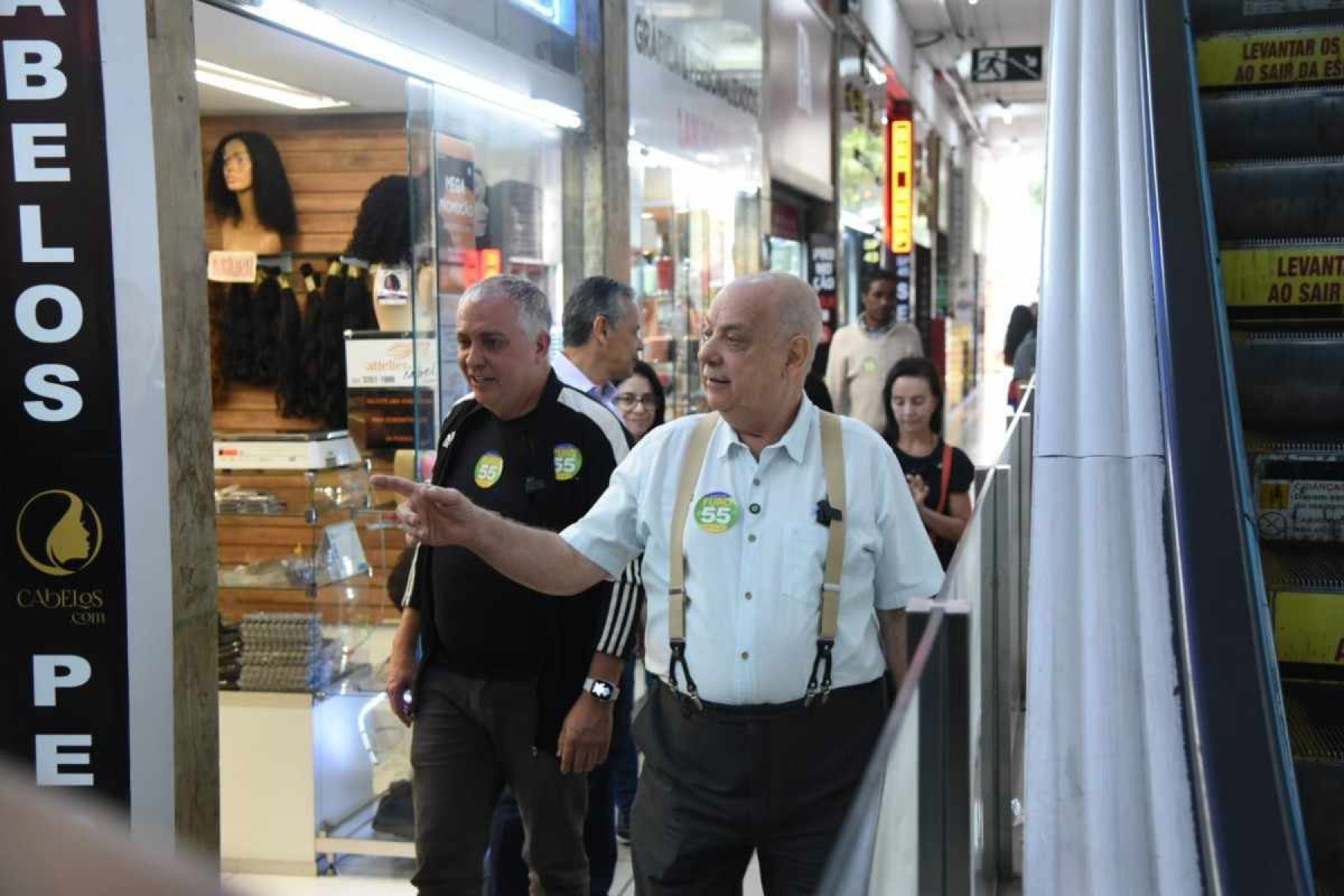 Fuad apresenta propostas para comerciantes de BH na Galeria do Ouvidor