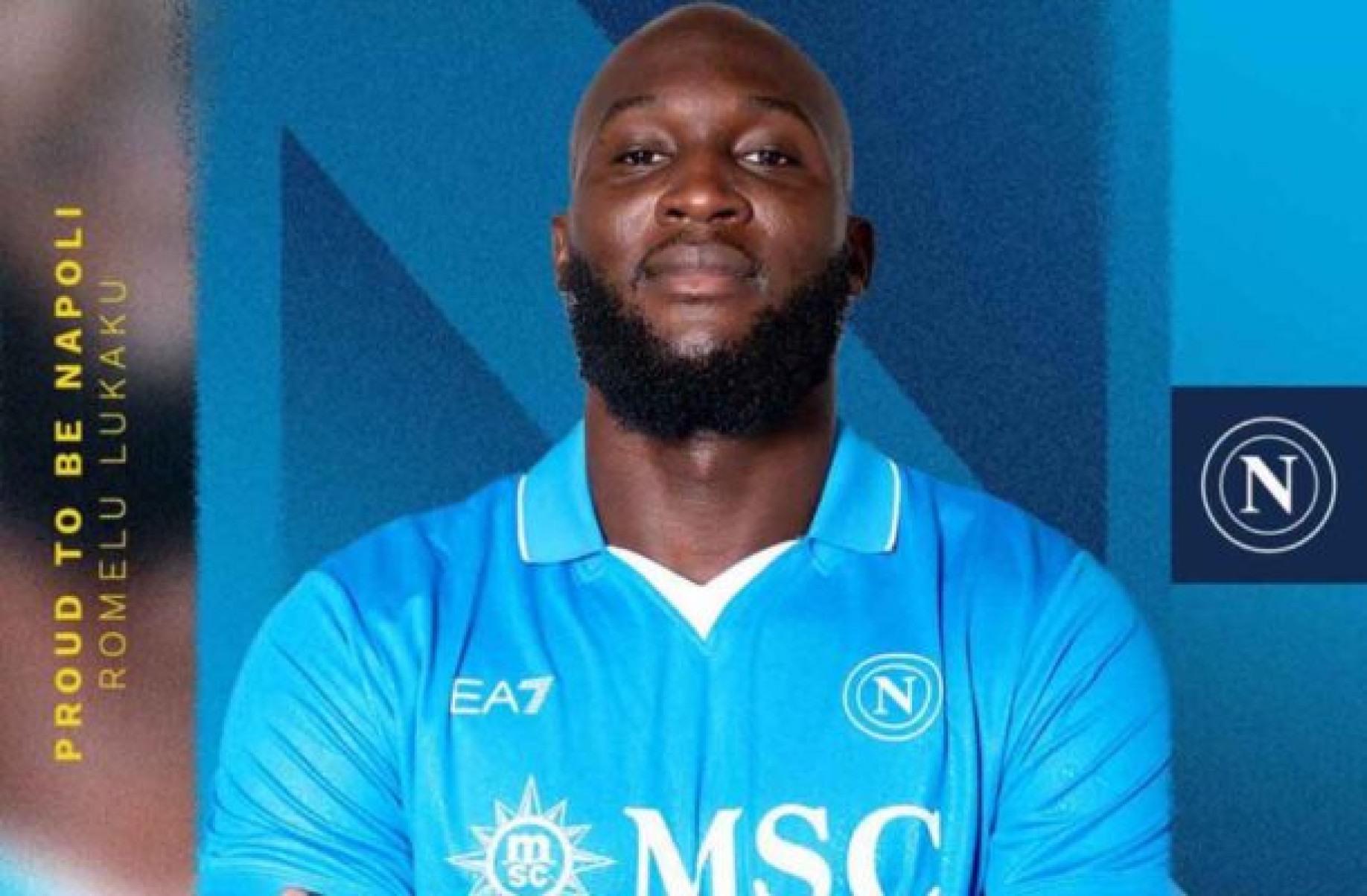 Napoli anuncia a contratação do atacante Lukaku, ex-Chelsea