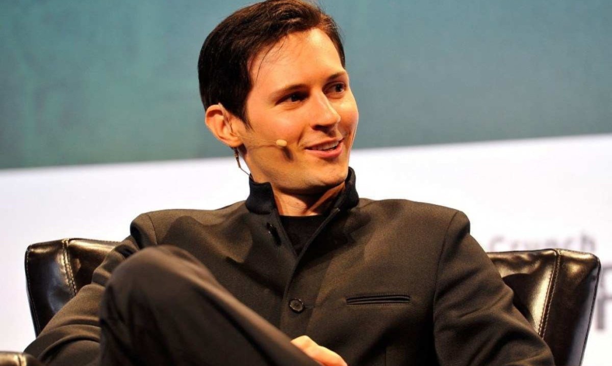 Pavel Durov, CEO and co-fundador do Telegram, em evento de tecnologia e redes sociais na Califórnia (EUA), em 2021  -  (crédito: Steve JENNINGS / GETTY IMAGES NORTH AMERICA / AFP)