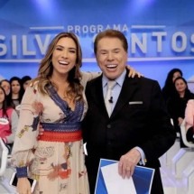 Patricia Abravanel se emociona nas gravações do Programa Silvio Santos - Divulga&ccedil;&atilde;o/SBT