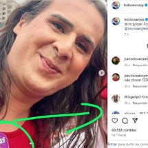 Eduardo Bolsonaro ataca Duda Salabert em postagem no Instagram - Instagram/Reprodução