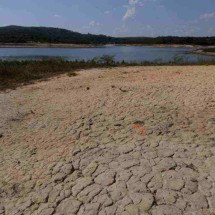 Seca prolongada  "esvazia" reservatórios da Grande BH - Beto Magalh&atilde;es/EM/D.A Press - 21/1/15