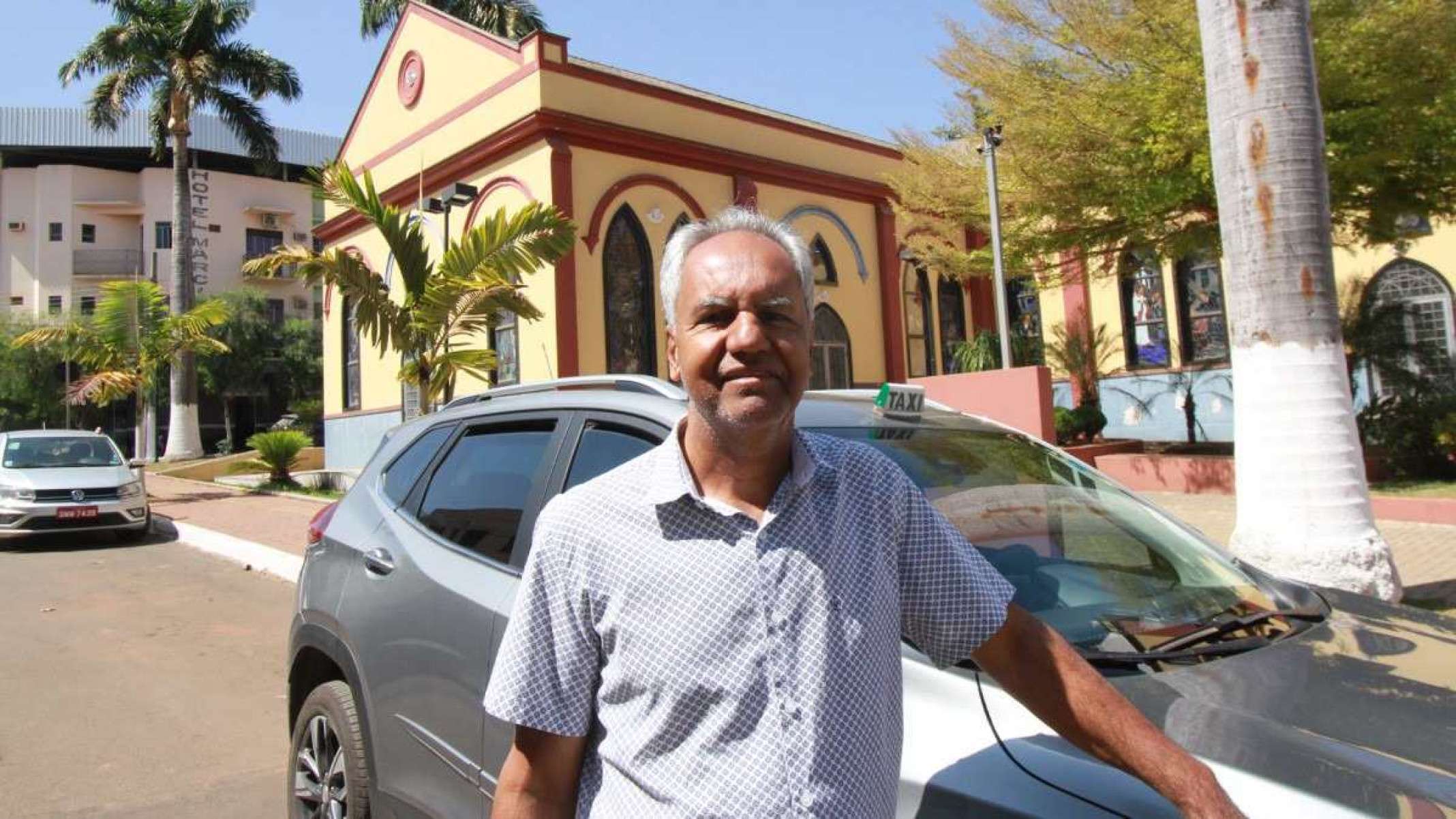 O taxista Adão José Duarte diz que soube da chapa única somente na noite do lançamento das candidaturas