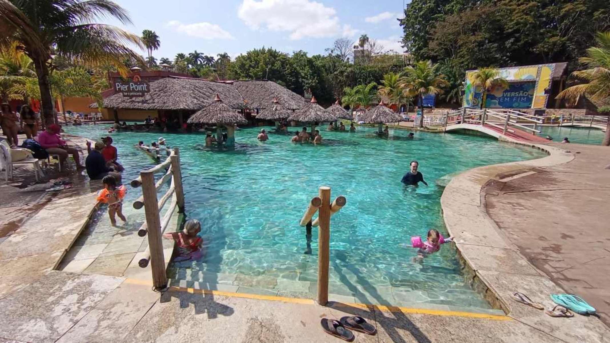 Píer Point: piscina quentinha para relaxar