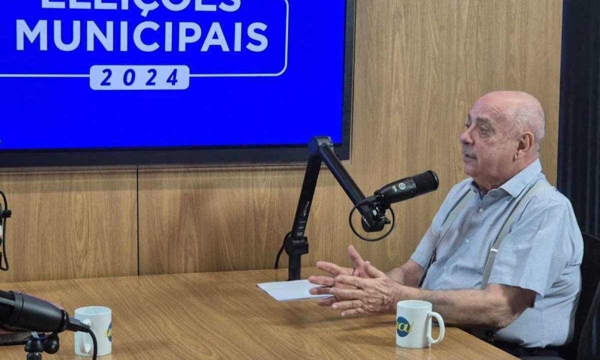 Atual prefeito, Fuad Noman (PSD) foi o último entrevistado da série de sabatinas do Estado de Minas com candidatos à PBH -  (crédito: Jair Amaral/EM/D.A. Press)