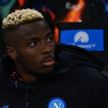 Victor Osimhen está perto de deixar o Napoli -  (crédito: Foto: Isabella Bonotto/AFP via Getty Images)