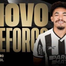 Adryelson volta ao Botafogo  -  (crédito: Foto: Divulgação / Botafogo)