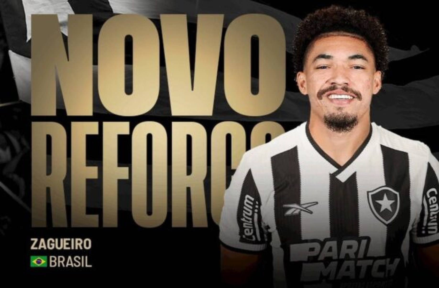 Botafogo anuncia a contratação do zagueiro Adryelson