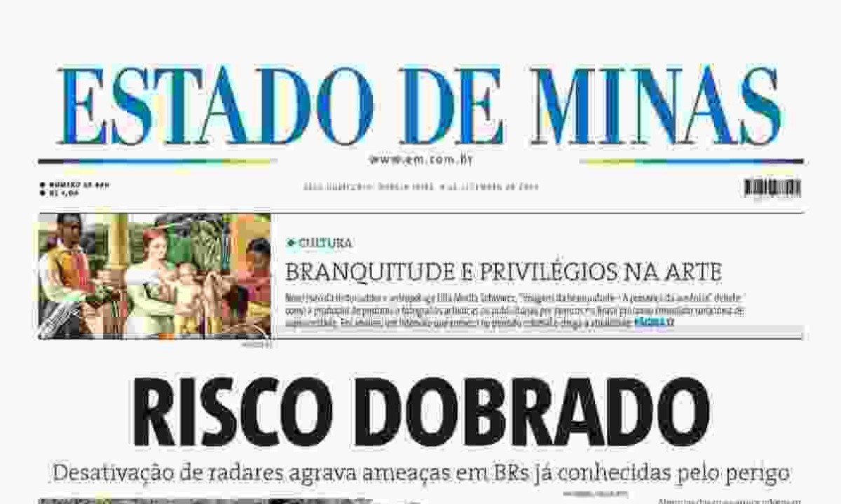 Confira a capa do Estado de Minas do dia 04/09/2024 -  (crédito: Estado de Minas)