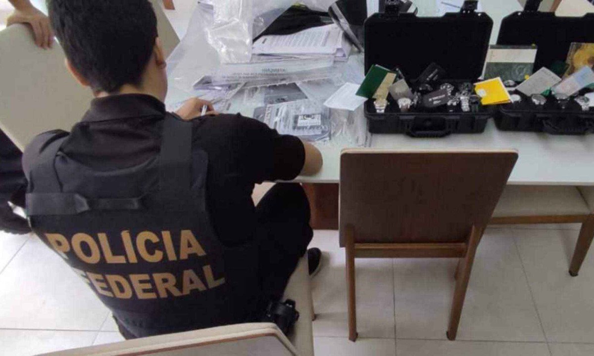 Polícia Federal cumpriu mandados em Minas, São Paulo e Santa Catarina -  (crédito: PF/Divulgação)