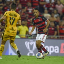 Matheus Gonçalves fica no Flamengo para temporada  -  (crédito: Marcelo Cortes/CRF)