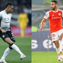 Thiago Maia e Matheuzinho jogaram pelo Flamengo -  (crédito: Fotos: Rodrigo Coca / Agencia Corinthians e Divulgação / Internacional)