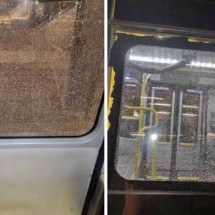 BRT é atingido por bala perdida durante operação policial no Rio de Janeiro - Reprodução / Redes sociais