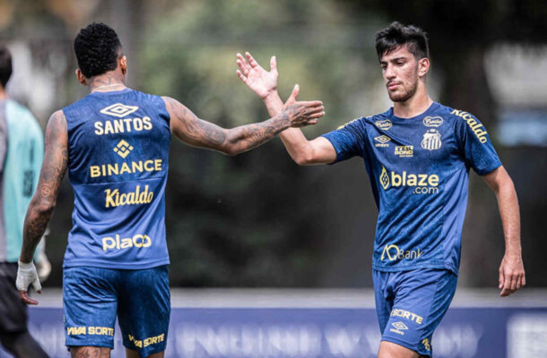 Santos vence EC São Bernardo em jogo-treino no CT Rei Pelé