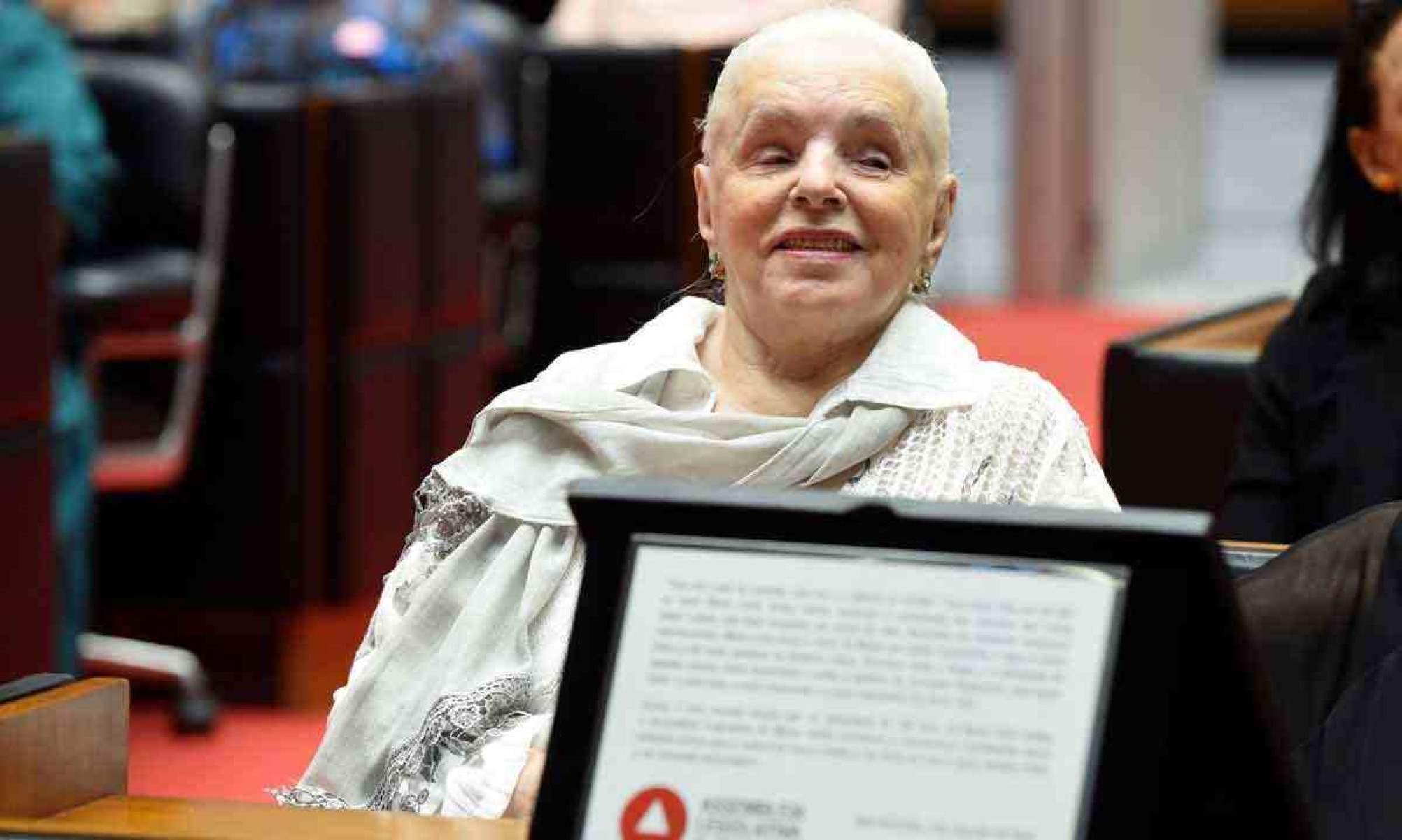 Maior cantora lírica mineira chega aos 100 anos com homenagem na ALMG