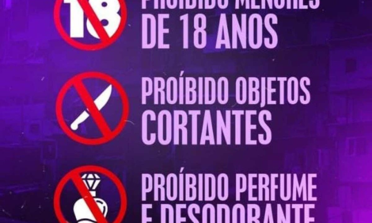 Aviso divulgado no Instagram do local -  (crédito: Reprodução/Instagram )
