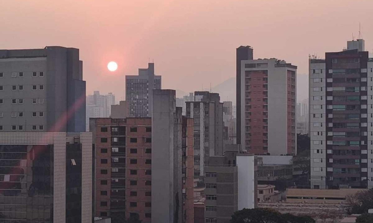 Vista do Bairro Santo Ant&ocirc;nio, na Regi&atilde;o Centro-Sul de BH, nessa quarta-feira (4/9) -  (crédito: Benny Cohen/EM/DA Press)