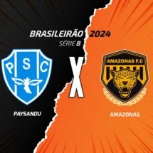 Paysandu e Amazonas duelam, nesta quinta-feira, pela Série B -  (crédito: Arte: Jogada10)