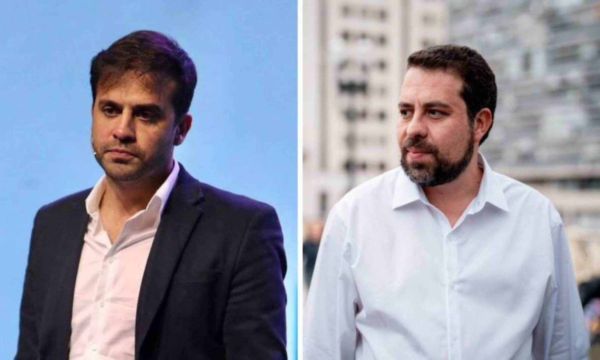 Pablo Marçal e Guilherme Boulos -  (crédito: Reprodução / Facebook / Leandro Paiva )