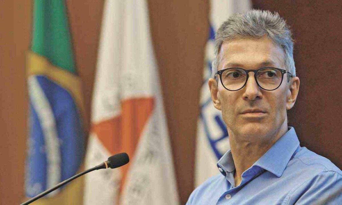 Governador mineiro afirmou que as redes sociais s&atilde;o essenciais para que as pessoas possam se manifestar sem censura -  (crédito: Leandro Couri/EM/D.A PRESS)