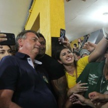 Bolsonaro abre jornada mineira nas eleições com almoço em Santa Luzia - Jair Amaral/EM/D.A. Press