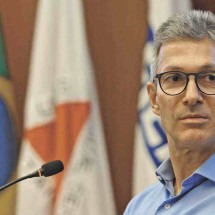 Zema vai a Goiânia apoiar candidato de Bolsonaro contra Caiado - Leandro Couri/EM/D.A PRESS