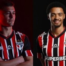 Jogadores já podem atuar pelo São Paulo na próxima rodada do Brasileiro -  (crédito: Fotos: Divulgação/ São Paulo)