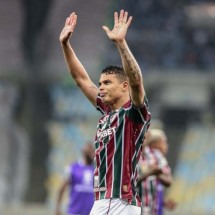 Thiago Silva esbanja vitalidade e qualidade técnica com a camisa do Fluminense  -  (crédito:  - Foto: Marcelo Gonçalves/Fluminense)