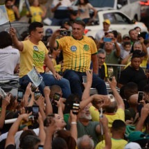 Jair Bolsonaro sobre bloqueio ao X: 'Querem calar a nossa voz' - Tulio Santos/EM/D.A. Press